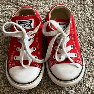 Toddler Converse Red Chuck Taylor All Star Classic Size 7